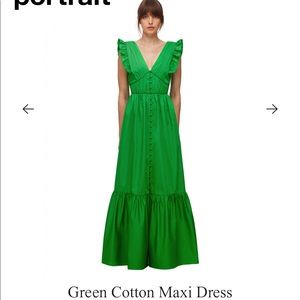 New with tags- Self portrait Gorgeous green dress